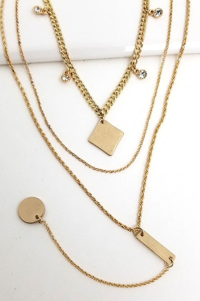 GEO Y DROP NECKLACE | 470118235