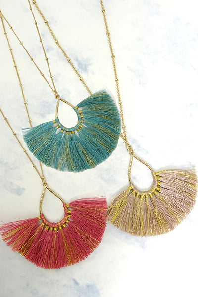 TASSEL PENDANT NECKLACE | 250145327