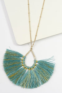 TASSEL PENDANT NECKLACE | 250145327