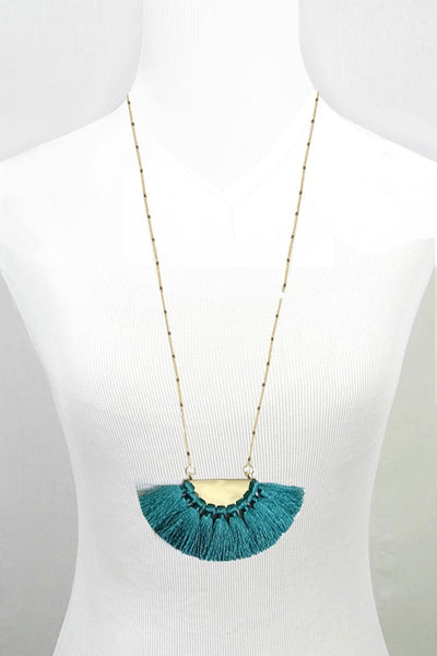 TASSEL PENDANT NECKLACE | 250145317