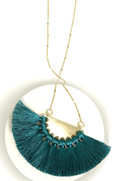 TASSEL PENDANT NECKLACE | 250145317