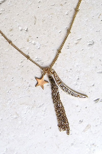 ANTIQUE STAR TASSEL NECKLACE | 250145579