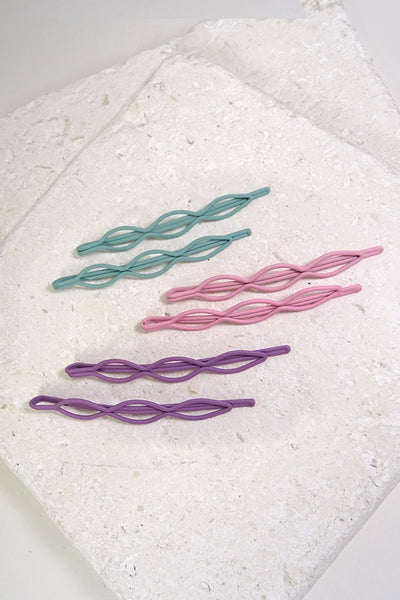 KITSCHY WAVE BOBBY PIN SET | 25101729