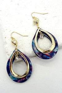 Rich Teardrop Elegance Dangling Earrings | 510312028