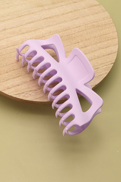 EXTRA LARGE ACRYLIC BOW HAIR CLAW CLIPS | 40H439