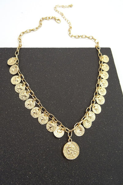 MINI MULTI COIN DROP NECK | 47N19112