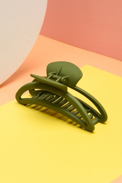 EXTRA LARGE MATTE LUXE  HAIR CLAW CLIPS | 40H442