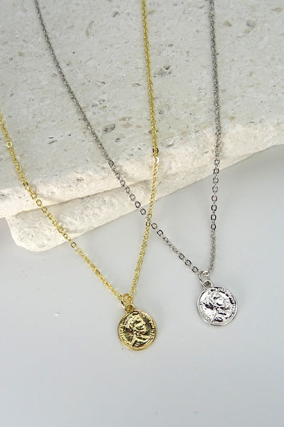 MINI COIN PENDANT NECKLACE | 25N60048