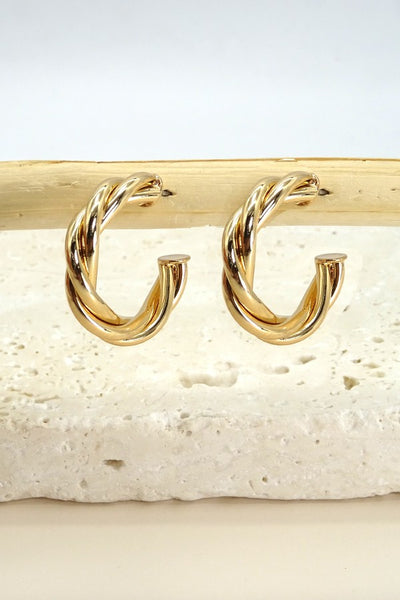 Twisted Hoop Earring | 47E13600