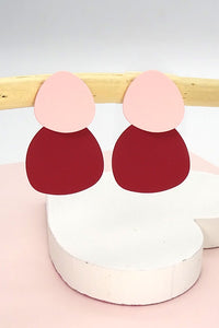 COLOR BLOCK CIRCLE DROP EAR | 31E21129