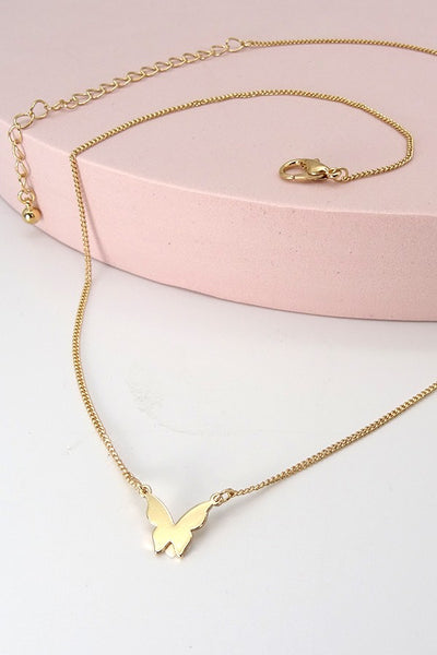 MINI BUTTERFLY PENDANT NECKLACE | 31N21098