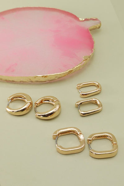 MINI TRIO HOOP EARRING SETS | 60E1009301