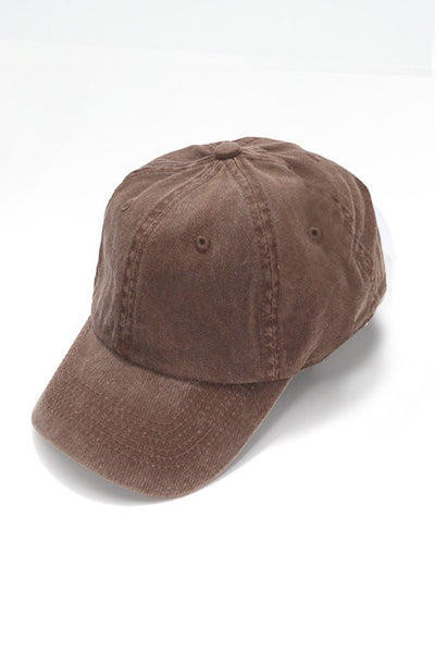 VINTAGE WASHED BASEBALL CAP 40HW702