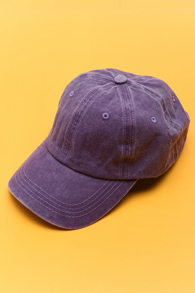 VINTAGE WASHED BASEBALL CAP 40HW702