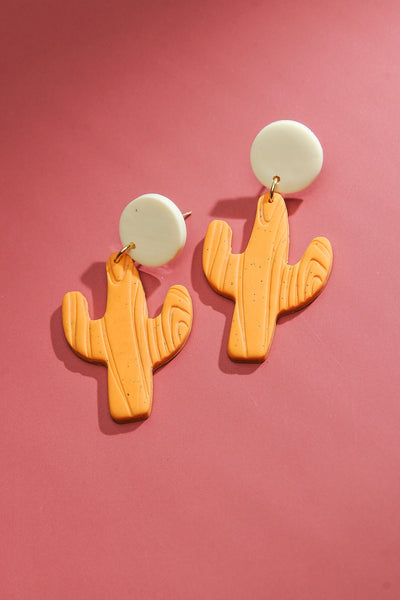 POLYMER CLAY CACTUS EARRINGS | 40E275