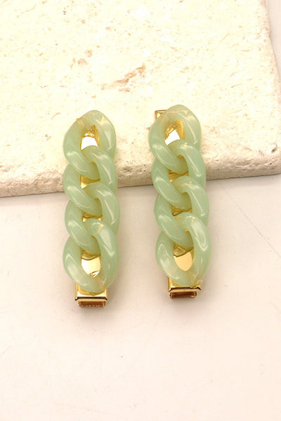 SOFT RUBBER LARGE 2PK HAIR CLIP | 40H360