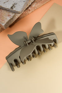 MATTE BUTTERFLY HAIR CLAW CLIPS | 40H460