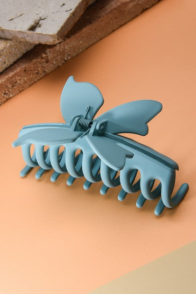 MATTE BUTTERFLY HAIR CLAW CLIPS | 40H460