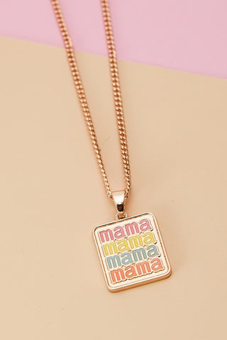 MAMA PENDANT NECKLACE | 31N22115