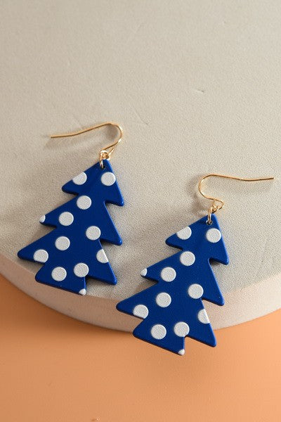 SIMPLE FUN CHRISTMAS TREE EARRINGS | 31E2251