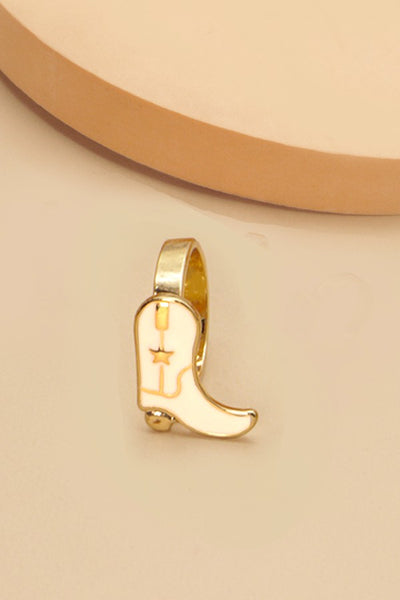 EPOXY COWBOY BOOTS RING | 31R22090