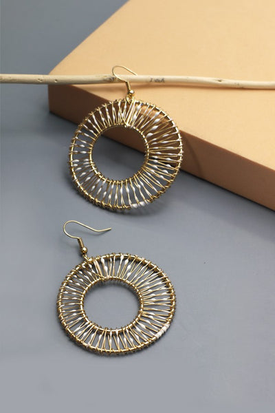 SPLASHED COLOR HOOP EARRINGS | 52E2070909