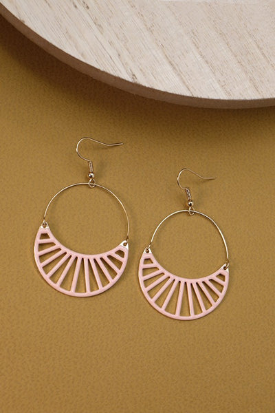 HALF MOON DROP EARRINGS | 51E2070965