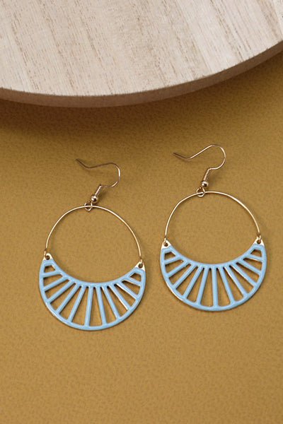 HALF MOON DROP EARRINGS | 51E2070965