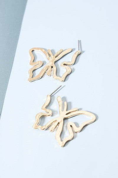 BUTTERFLY HAMMER  DROP EARRINGS | 51E2062582