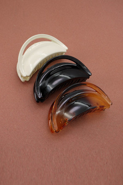 JUMBO HALF MOON HAIR CLAW CLIP | 40H485