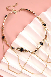 EMBELLISHED CHOKER NECKLACE | 31N22245