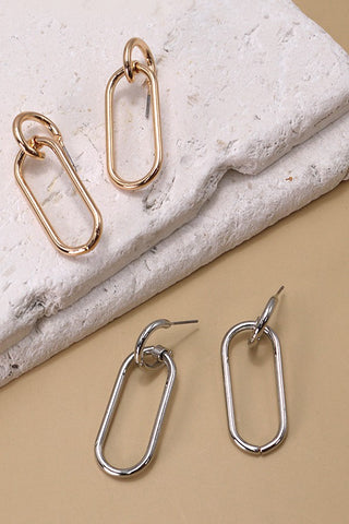 LINK HOOP EARRINGS | 52E2080119