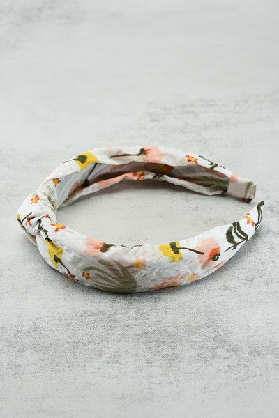 SIGNATURE KNOTTED HEADBAND HAIR BAND | 41HB01