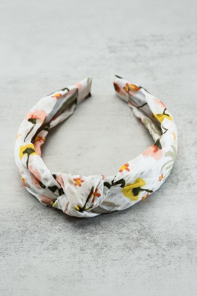 SIGNATURE KNOTTED HEADBAND HAIR BAND | 41HB01