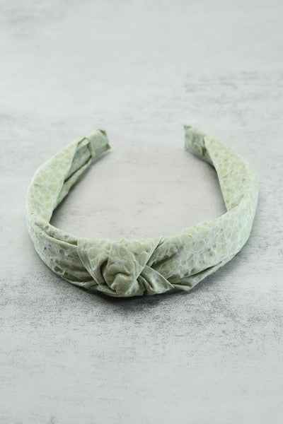 SIGNATURE KNOTTED HEADBAND HAIR BAND | 41HB01