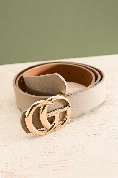 BASIC BUCKLE FASHION BELT | 40BT611