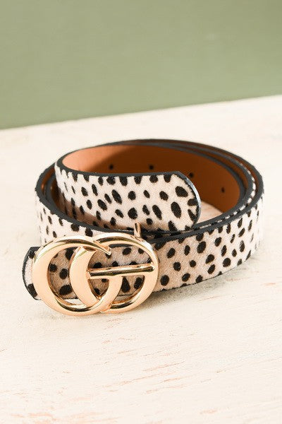 BASIC BUCKLE FASHION BELT | 40BT611