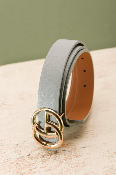 BASIC BUCKLE FASHION BELT | 40BT611