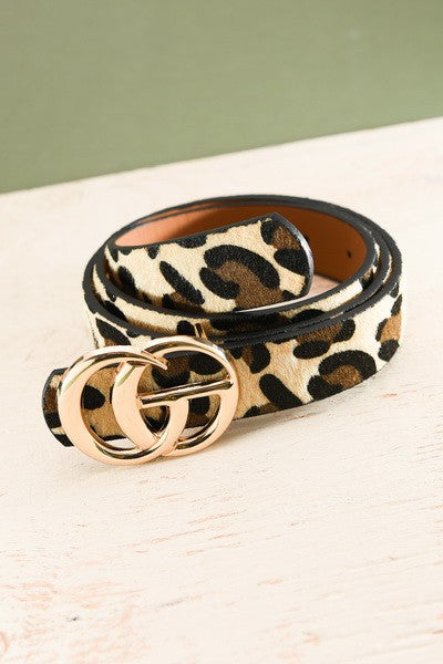 BASIC BUCKLE FASHION BELT | 40BT611