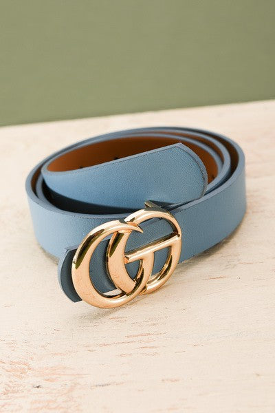 BASIC BUCKLE FASHION BELT | 40BT611