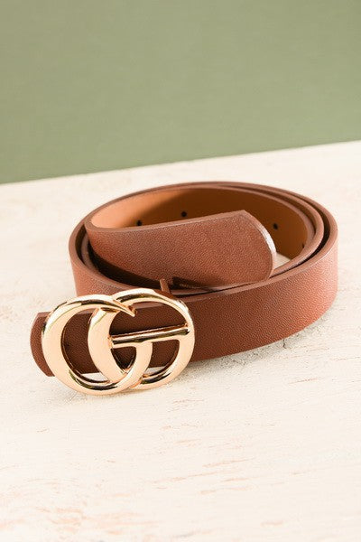 BASIC BUCKLE FASHION BELT | 40BT611