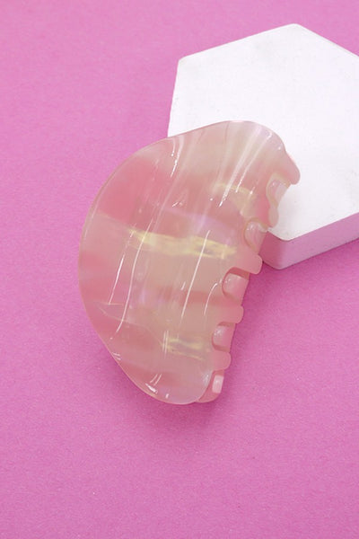 JUMBO HALF MOON CELLULOSE HAIR CLAW CLIPS | 40H600