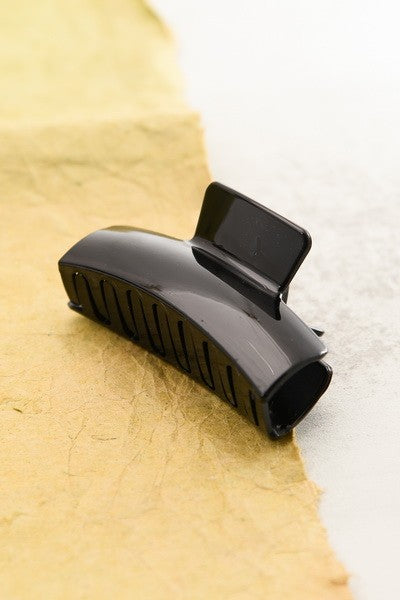 RECTANGLE ELEVATED ACETATE HAIR CLAW CLIPS | 40H507
