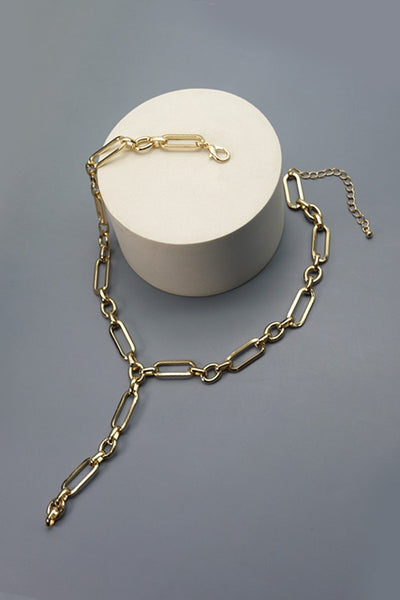 ELEVATED Y LINK CHAIN  NECKLACE | 52N2081309