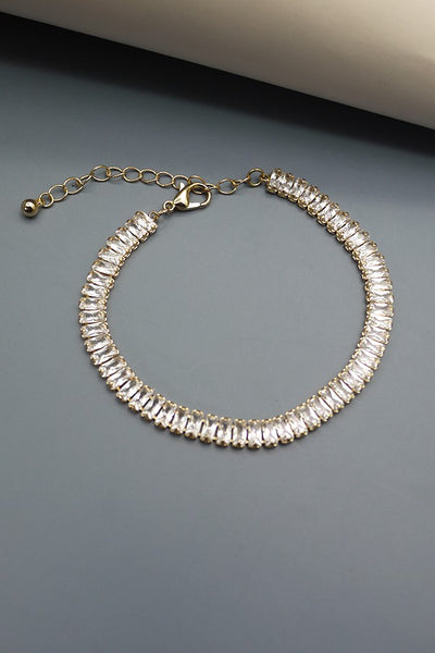 BAGUETTE STONE CLASP BRACELET | 51B2081504