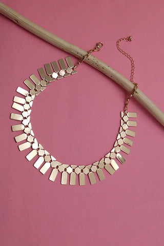 GEOMETRIC FRINGE NECKLACE | 31N22324