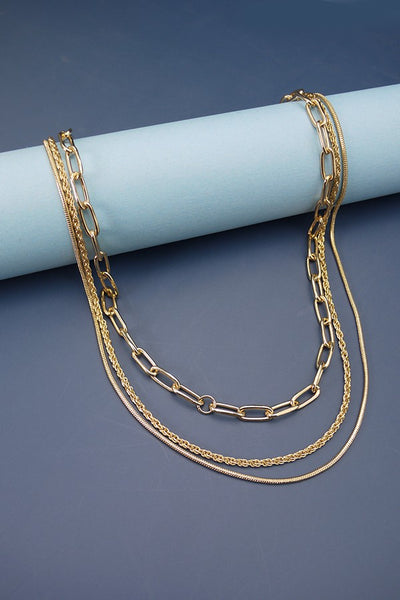 MULTI LAYER  CHAIN NECKLACE | 51N2090517