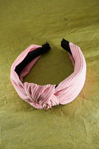 KNOTTED CORDUROY HEADBAND | 40HB107