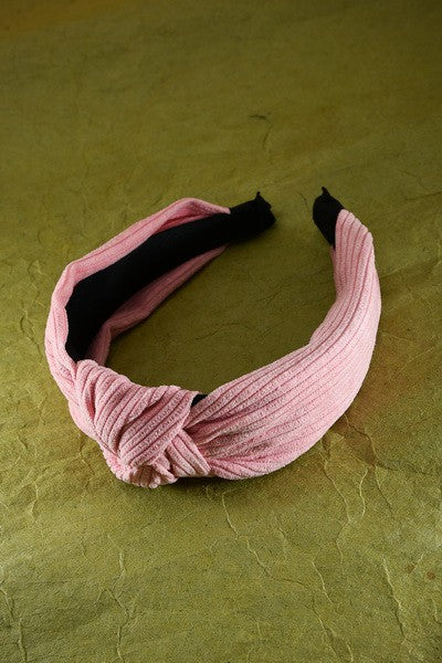 KNOTTED CORDUROY HEADBAND | 40HB107