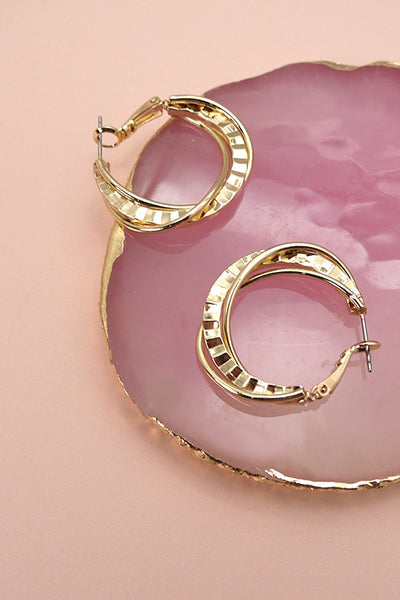 INTERTWINED HOOP EARRINGS   | 52E2092718